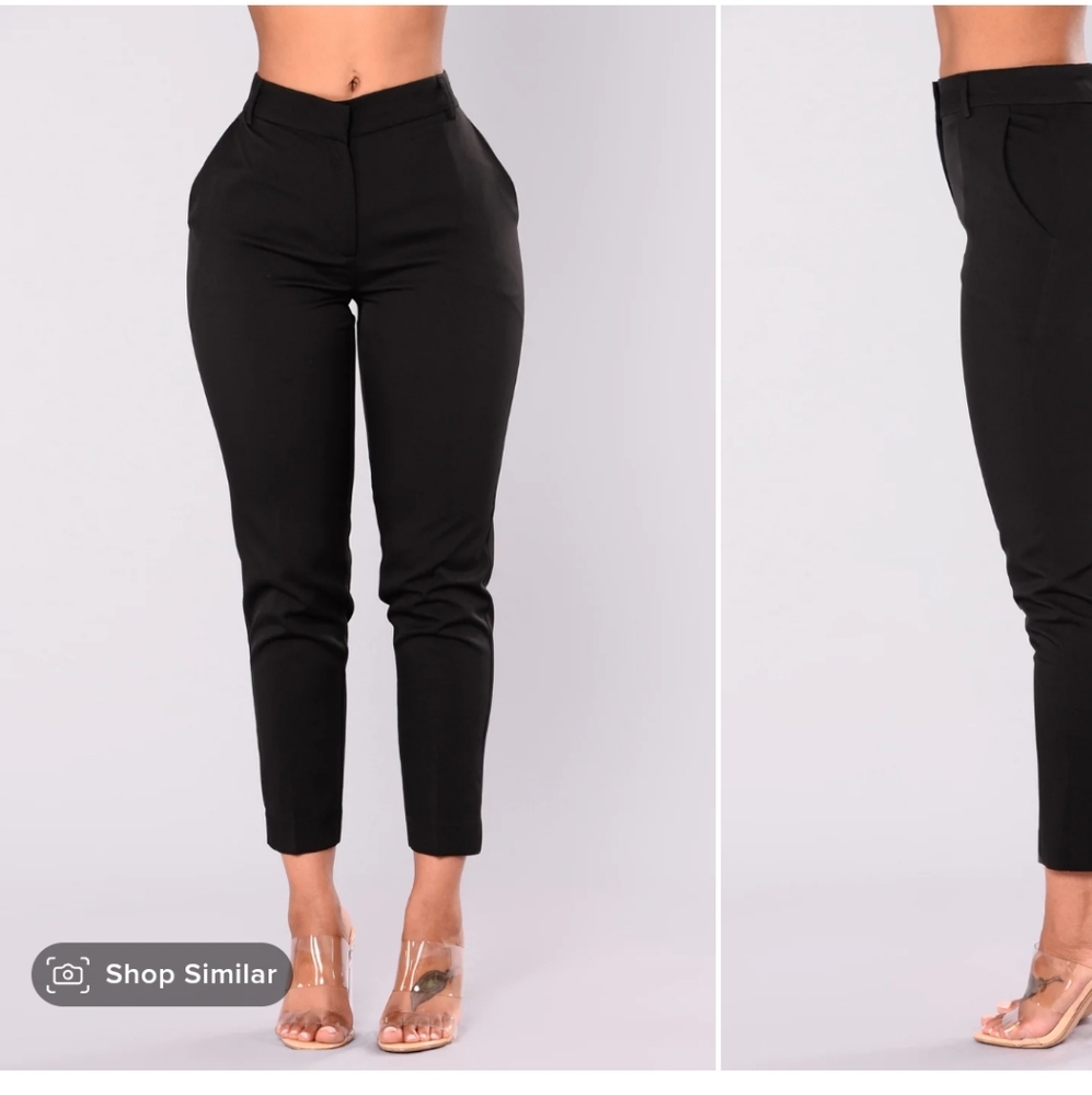 Cassey Fashionnova Black Pants